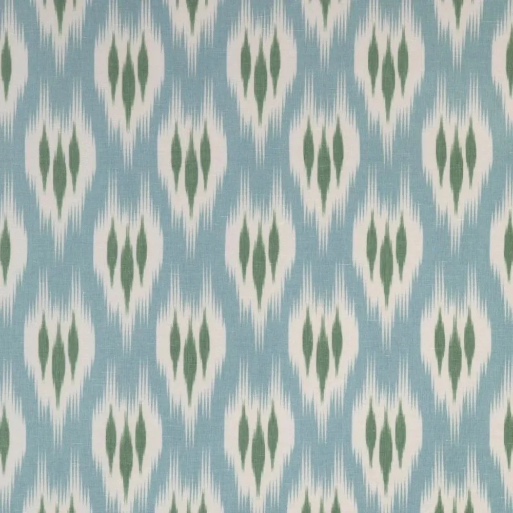 Lee Jofa Clare Paper Geometric Wallpaper in blue